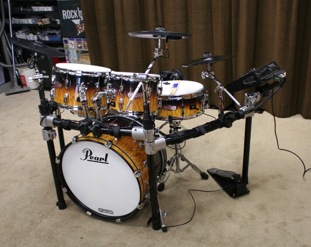 roland td12 / pearl E-PRO live electrisch drumstel, Ophalen, Gebruikt, Jouwdrumstel@gmail.com, Wilhelminastraat 47 nijverdal