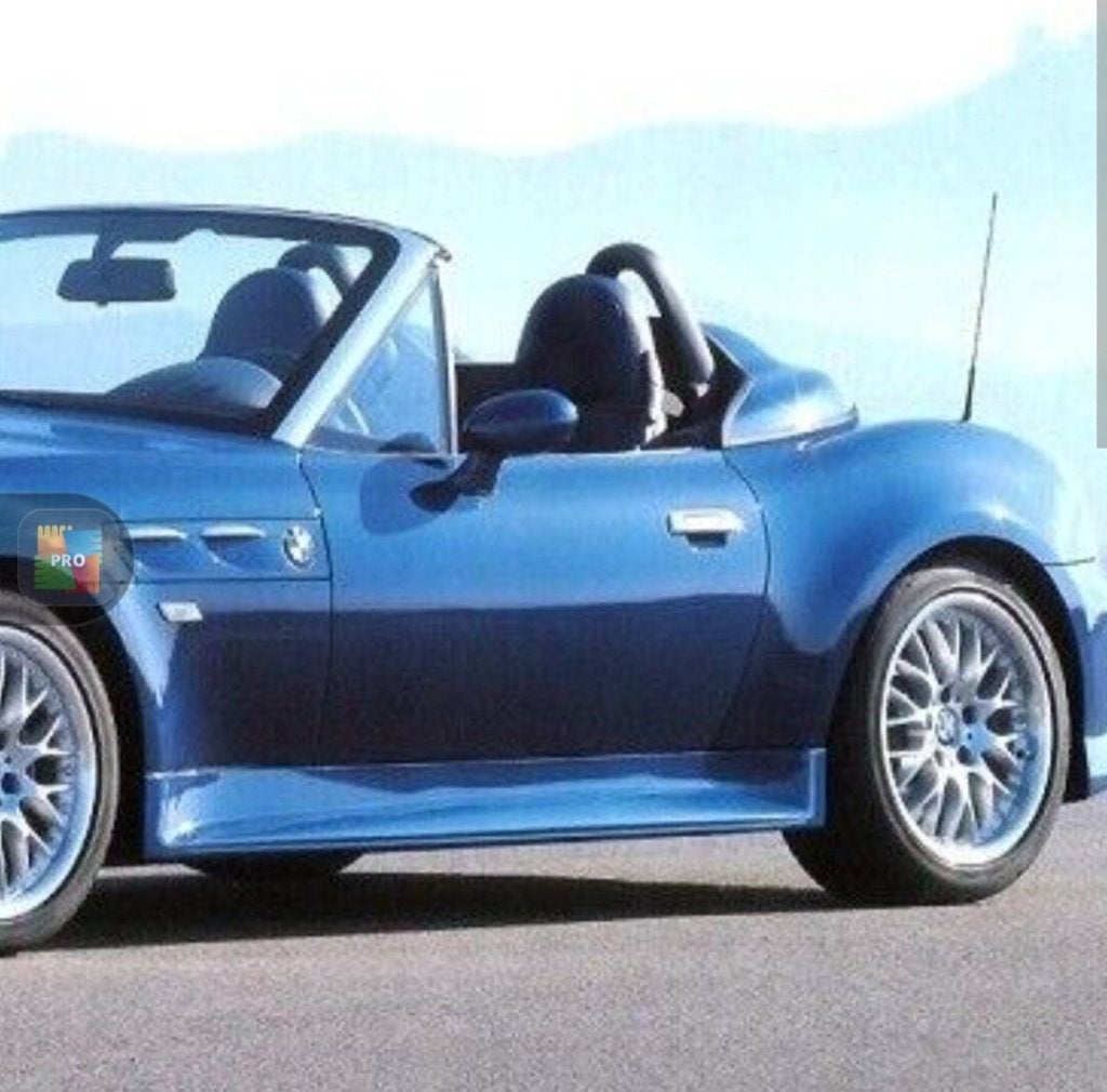 BMW Z3 Aero dorpels, Ophalen, Voor, Nieuw, Spatbord