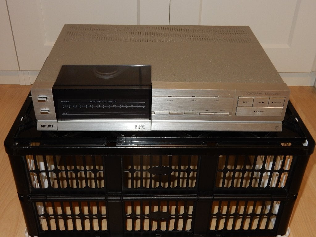 Vintage philips cd 300 cd-speler, Ophalen of Verzenden, Gebruikt, Philips