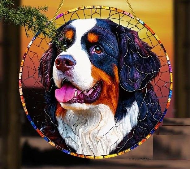 Raamhanger Berner sennen hond, Verzenden, Meerkleurig, Nieuw, Kunststof