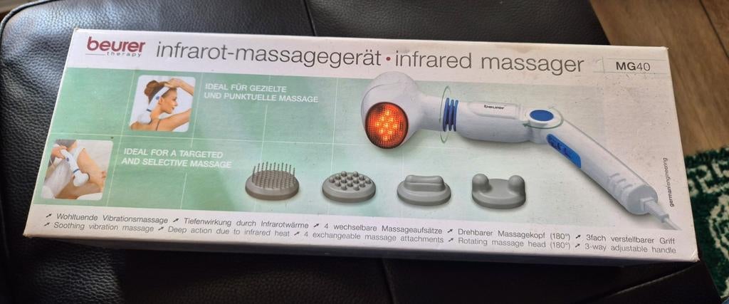 OPHALEN: infrarood massage apparaat 4 opzetstukken NIEUW, Ophalen, Nieuw, Apparaat