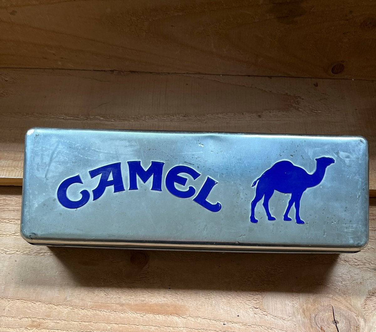Camel blik, Ophalen of Verzenden, Gebruikt, Tabaksdoos of Verpakking