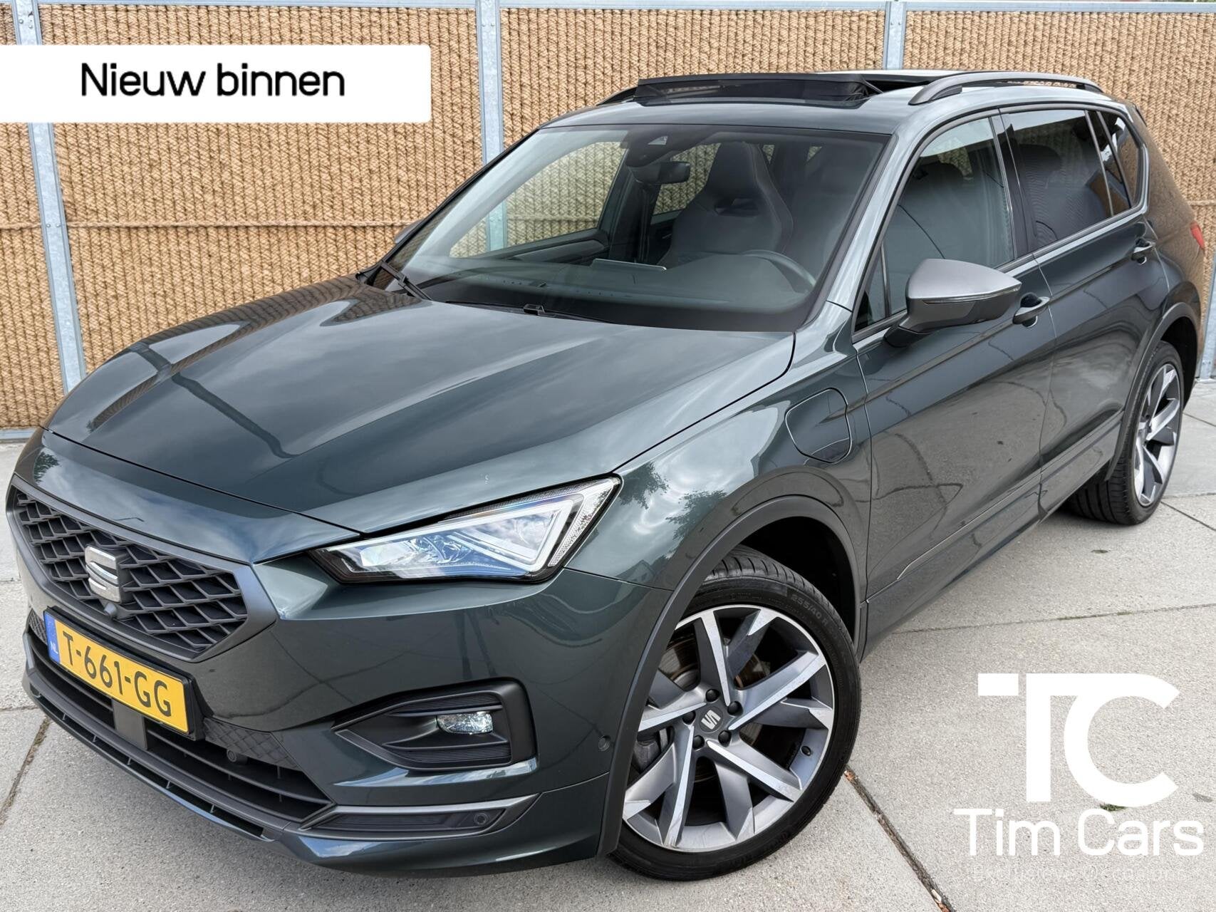 Seat Tarraco 1.4 TSI e-Hybrid PHEV FR Business Intense Panor, Auto's, Euro 6, 4 cilinders, Hybride Elektrisch/Benzine, 111 €/maand