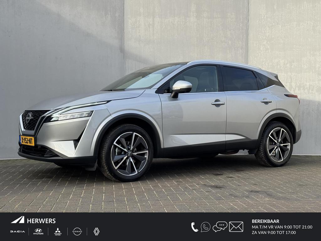 Nissan Qashqai 1.3 MHEV Tekna / Trekhaak (Trekgewicht 1.400k, Voorwielaandrijving, 1304 kg, Gebruikt, Euro 6