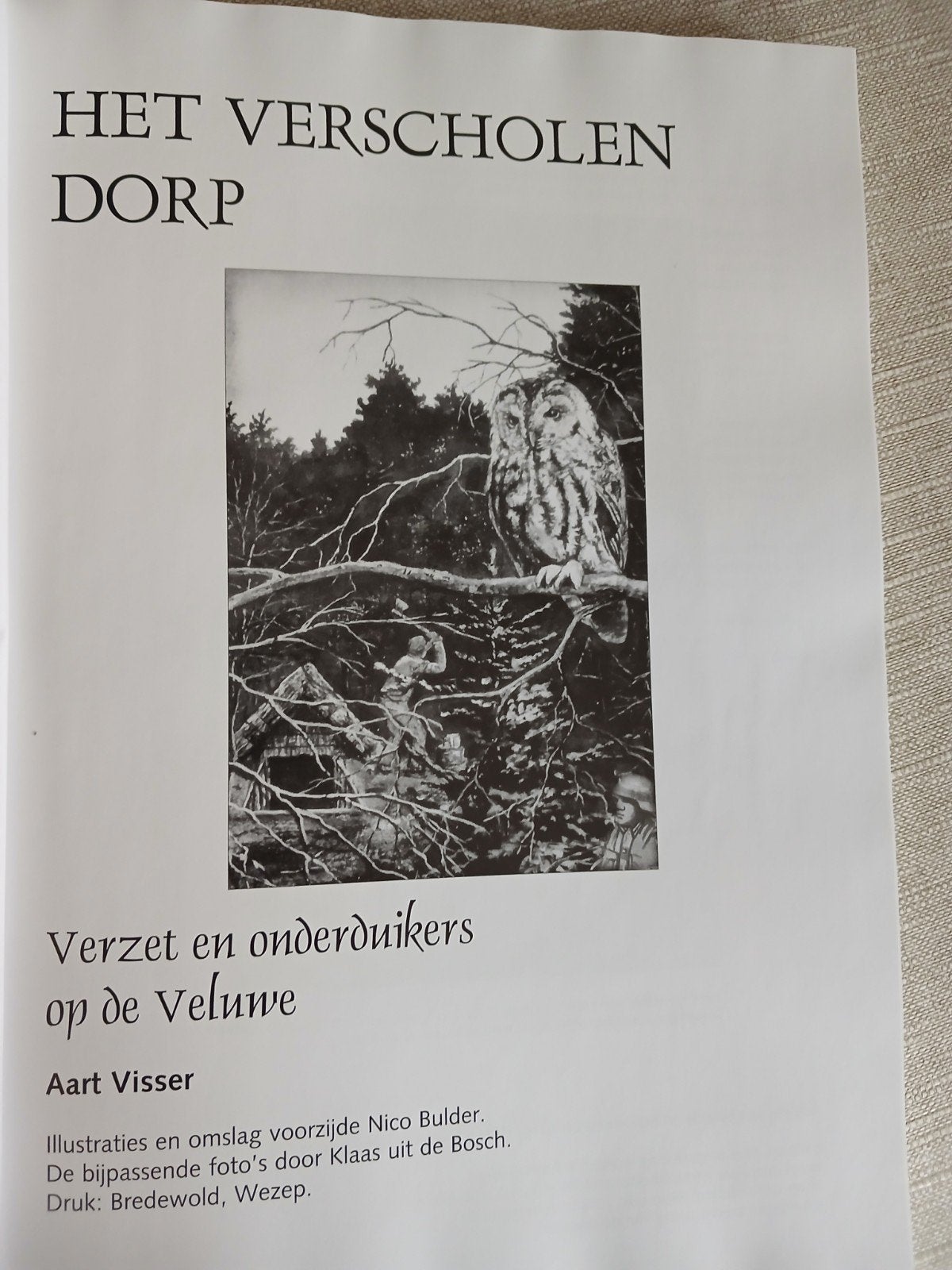 Het Verscholen Dorp - Verzet en onderduikers op de Veluwe, Boeken, Ophalen of Verzenden, 20e eeuw of later, Nieuw, Aart Visser