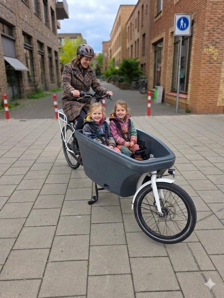 2dehands elektrische Dolly bakfiets met toebehoren, 4 kinderen of meer, Info@dolly-bakfietsen.nl, Ophalen of Verzenden, Zo goed als nieuw