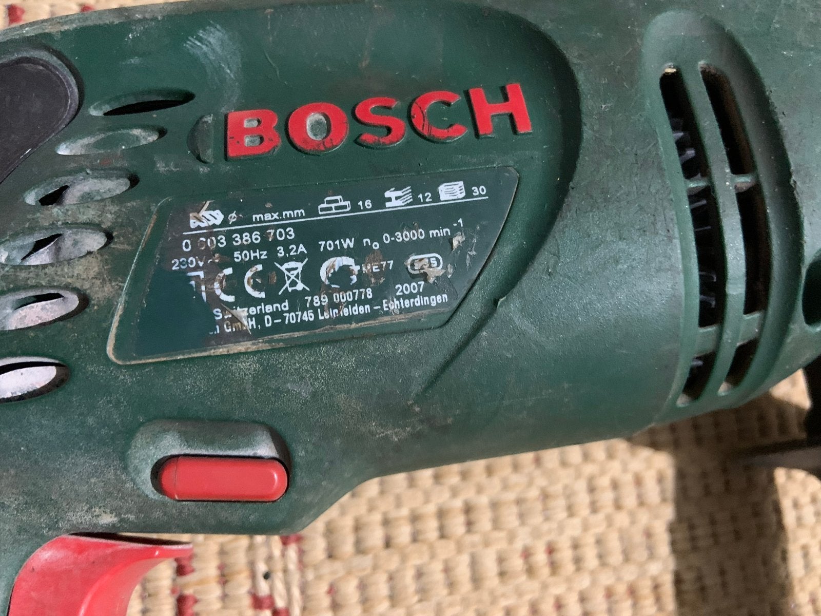 Bosch PSB 700 RE Klopboormachine - Gebruikt, Ophalen of Verzenden, Gebruikt