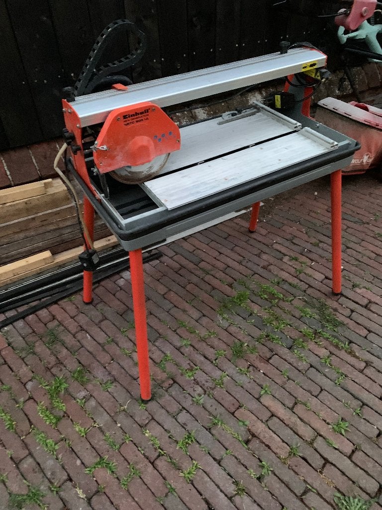 Einhell water tegelzaag  NRTC 800 UL, Ophalen, Minder dan 30 mm, Gebruikt, Overige typen