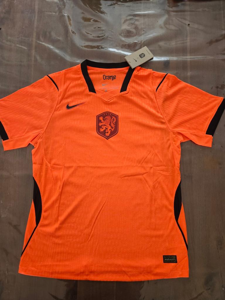 Nike Oranje KNVB Thuisshirt - Nieuw met kaartjes, Nike, Oranje, Ophalen of Verzenden, Voetbal