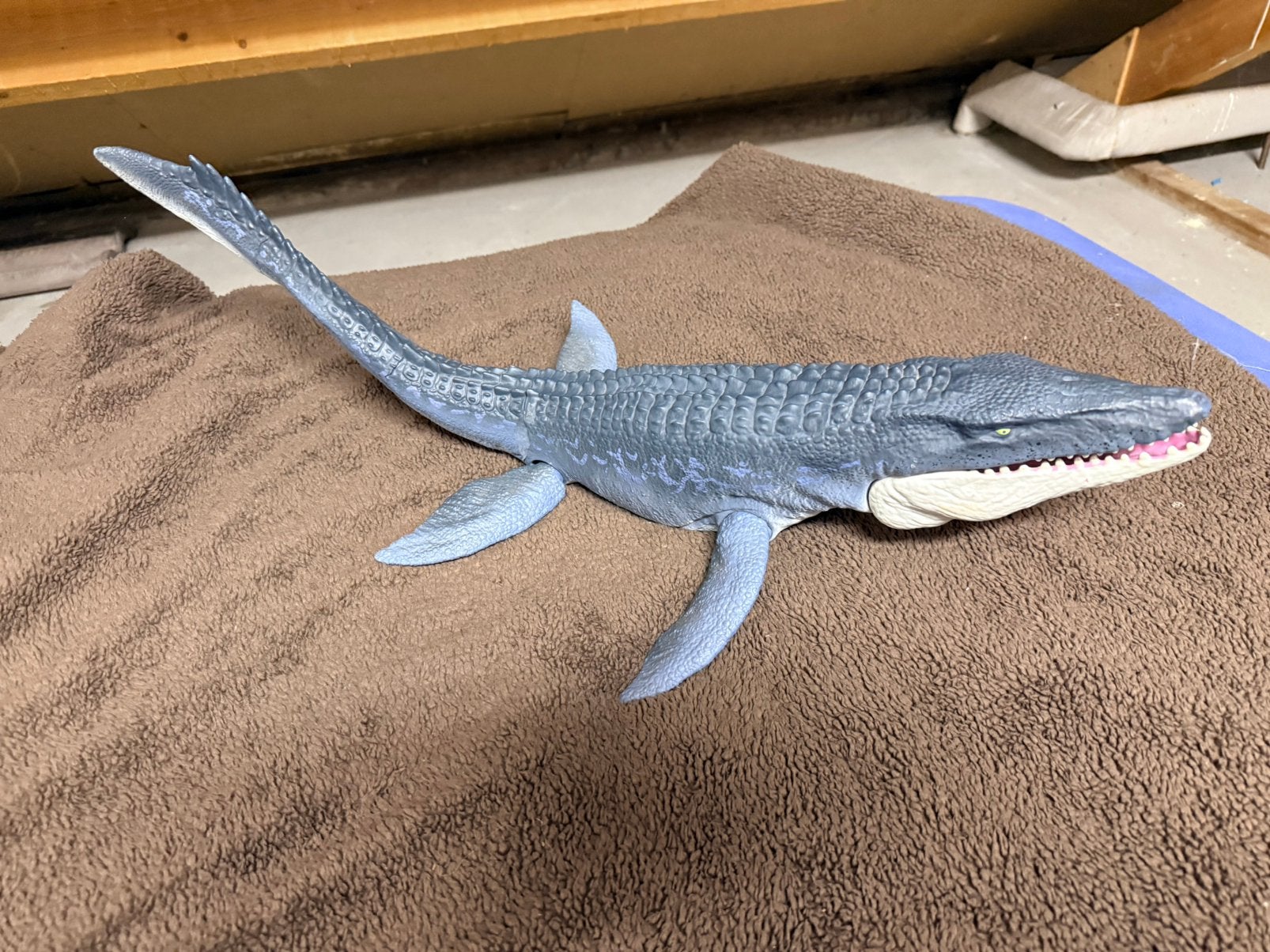 Mosasaurus jurassic world xxl, Ophalen, Zo goed als nieuw