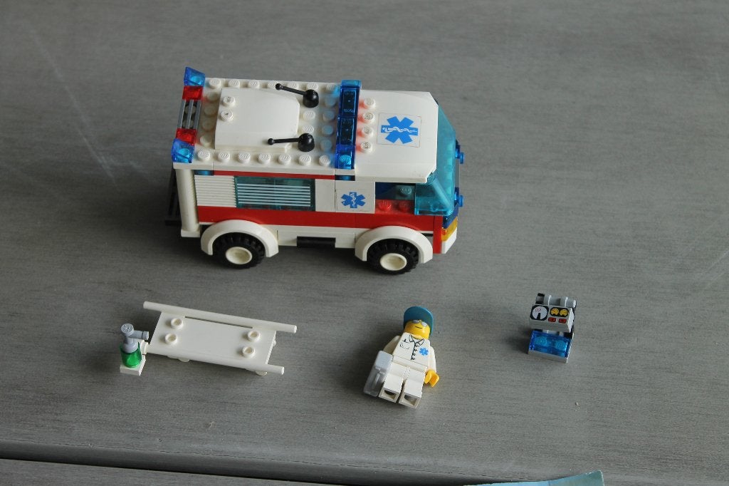 lego city ziekenwagen 7890, City, Lego, Ophalen of Verzenden, Zo goed als nieuw