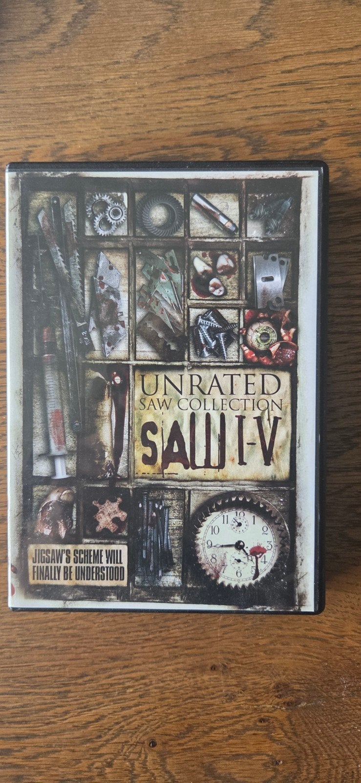 Saw I-V Unrated Collection DVD Boxset, Horror, Engels, Vanaf 16 jaar, Nederlands