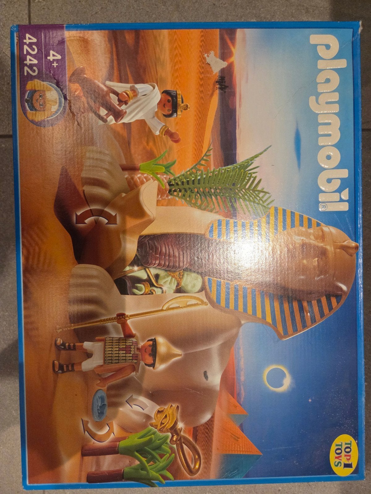 Playmobil 4242 Egyptische Sfinx met Mummie, Kinderen en Baby's, Speelgoed | Playmobil, Ophalen, Gebouw, Complete set, Historisch