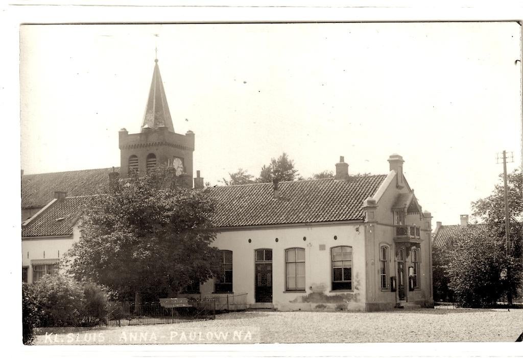 JONKER-FOTOKAART  ANNA PAULOWNA-KLEINE SLUIS, Verzamelen, Ansichtkaarten | Nederland, Verzenden, Voor 1920, Ongelopen, Noord-Holland