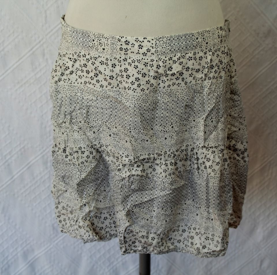 Schattige zwart-witte mini-rok mt S merk Sissy-Boy 57, ., Zwart, Ophalen of Verzenden, Zo goed als nieuw