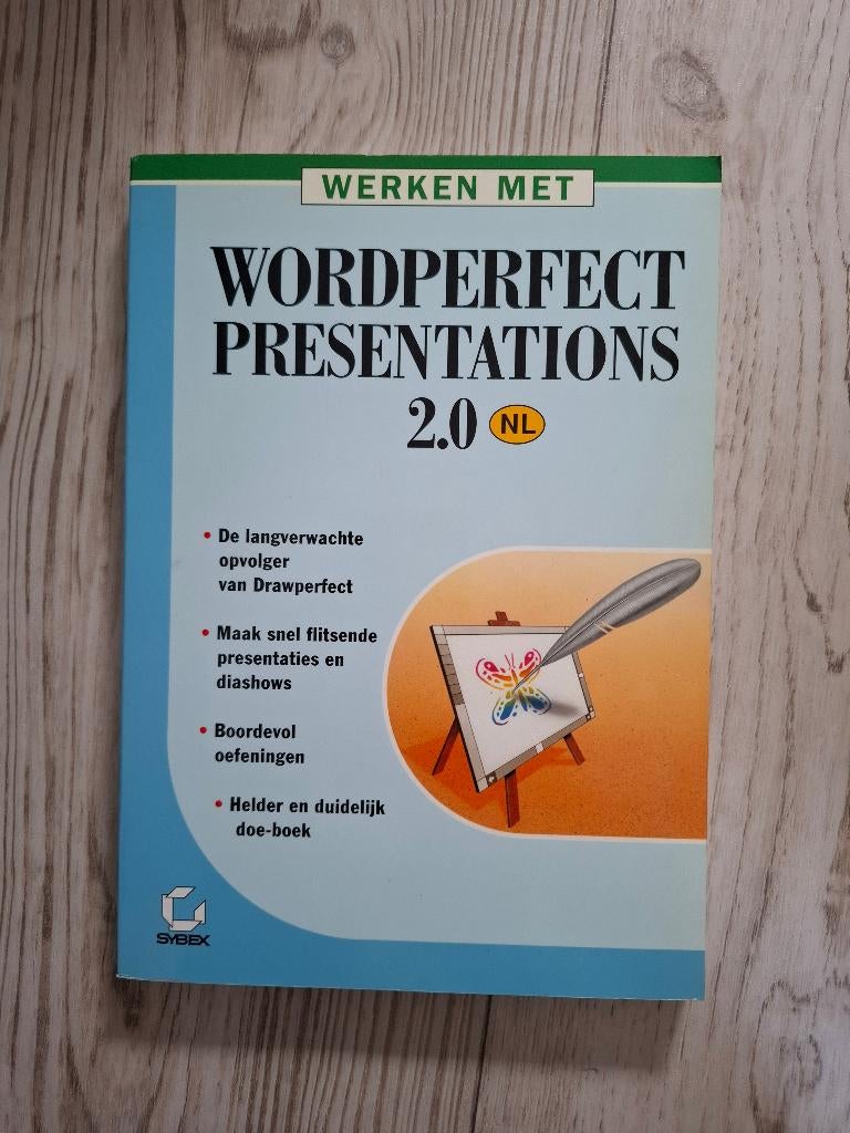 Wordperfect Presentations 2.0 (nl) (origineel), Boeken, Ophalen of Verzenden, Nieuw, Software