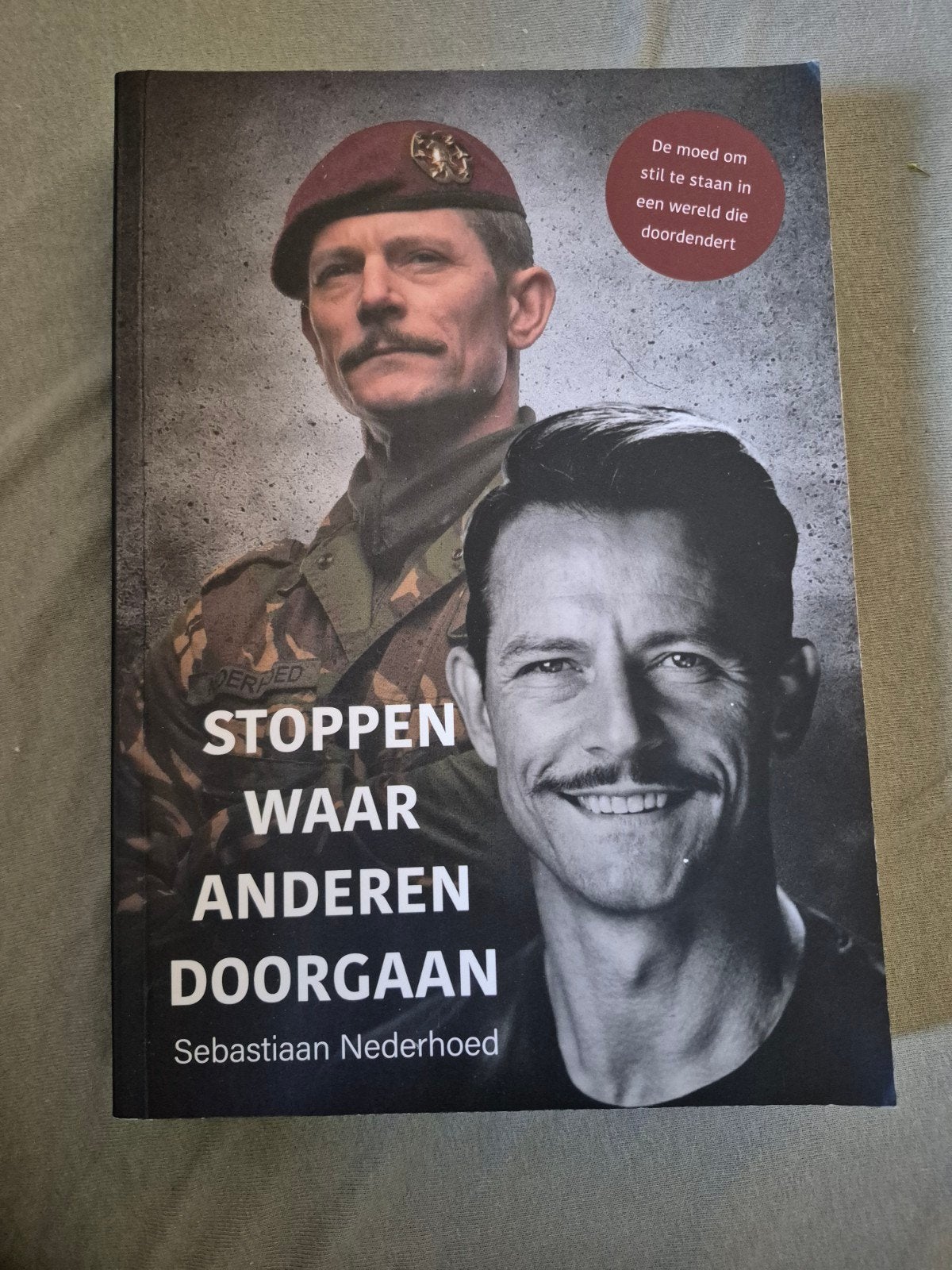 Sebastiaan Nederhoed - Stoppen waar anderen doorgaan, Boeken, Ophalen of Verzenden, Zo goed als nieuw, Sebastiaan Nederhoed