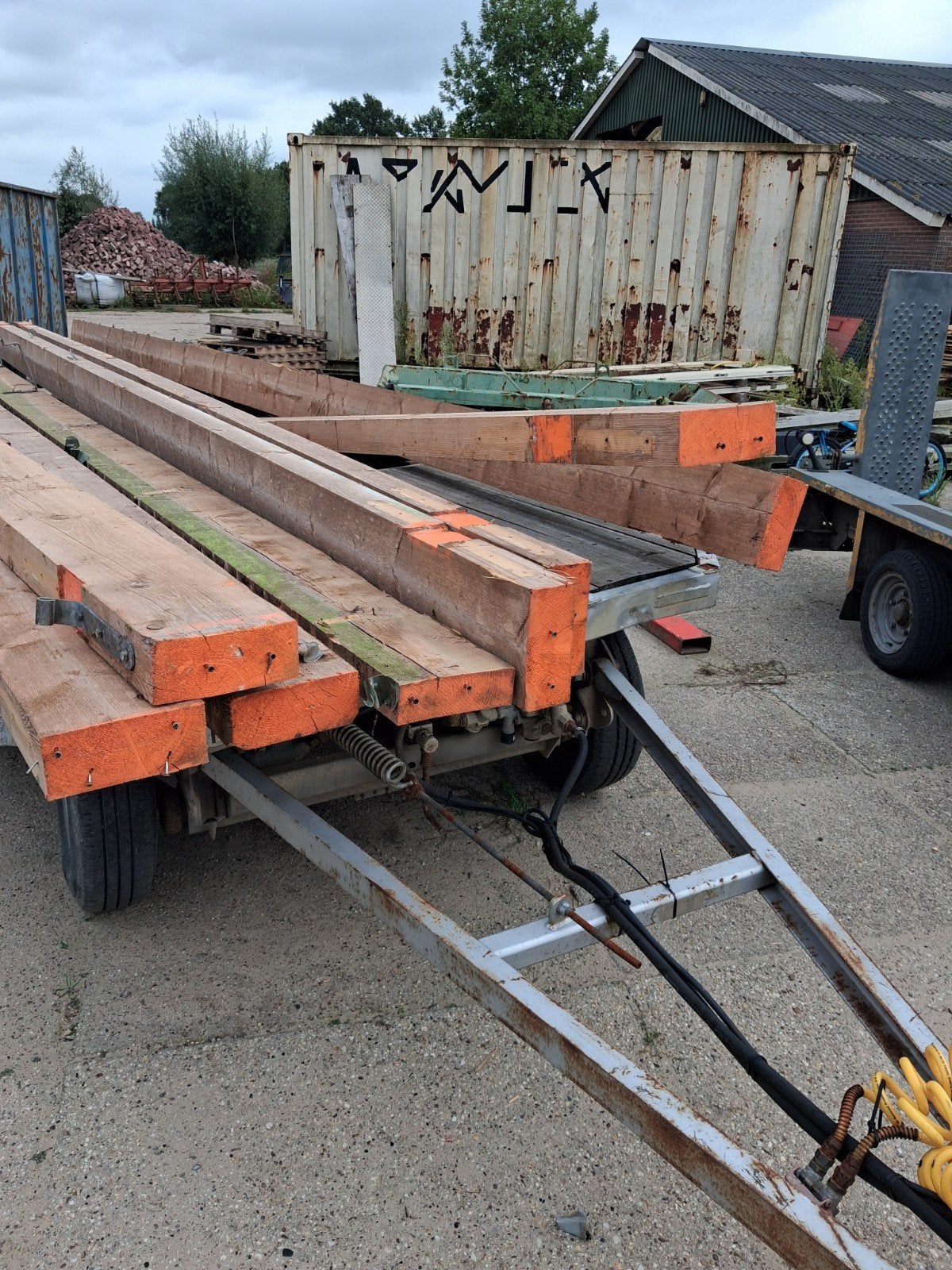 balken  6.6m lang, Ophalen, 250 cm of meer, Balken