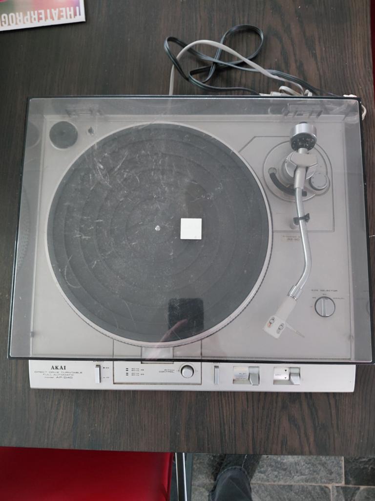 Akai AP-D40 Direct Drive Volautomatische Platenspeler, Audio, Tv en Foto, Platenspelers, Ophalen, Gebruikt, Automatisch, Platenspeler