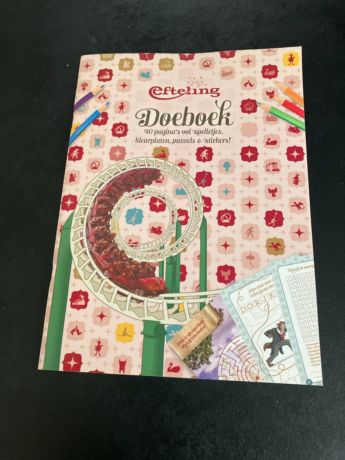 Efteling Doeboek - Nieuw en Ongebruikt, Verzamelen, Ophalen of Verzenden, Nieuw, Gebruiksvoorwerp