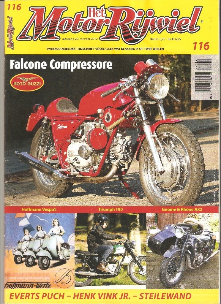 116– Moto Guzzi – Kawasaki – Triumph – Gnome & Rhone - Vespa, Ophalen of Verzenden, Zo goed als nieuw, Algemeen