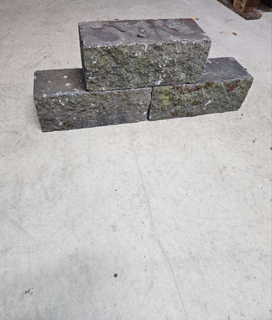 Stapelblokken 12x12x30, Tuin en Terras, Overige typen, Ophalen of Verzenden, Zo goed als nieuw, Minder dan 100 cm