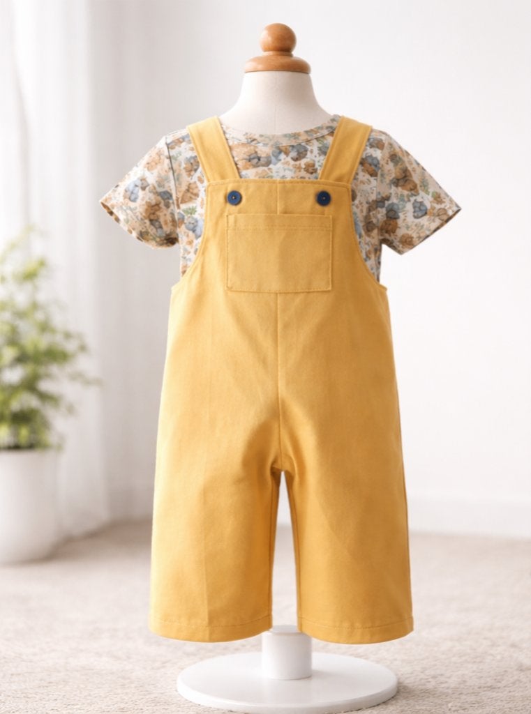 Handgemaakte kinderkleding : Tuinbroek/salopet NU -25%, Ophalen of Verzenden, Nieuw, NaaiKantje, Jongen of Meisje