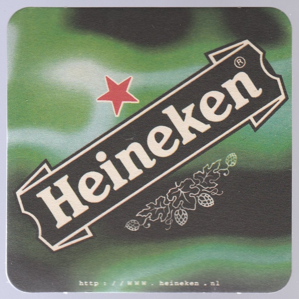 Bierviltje  Heineken A 434, Verzamelen, Biermerken, Ophalen of Verzenden, Gebruikt, Viltje(s), Heineken