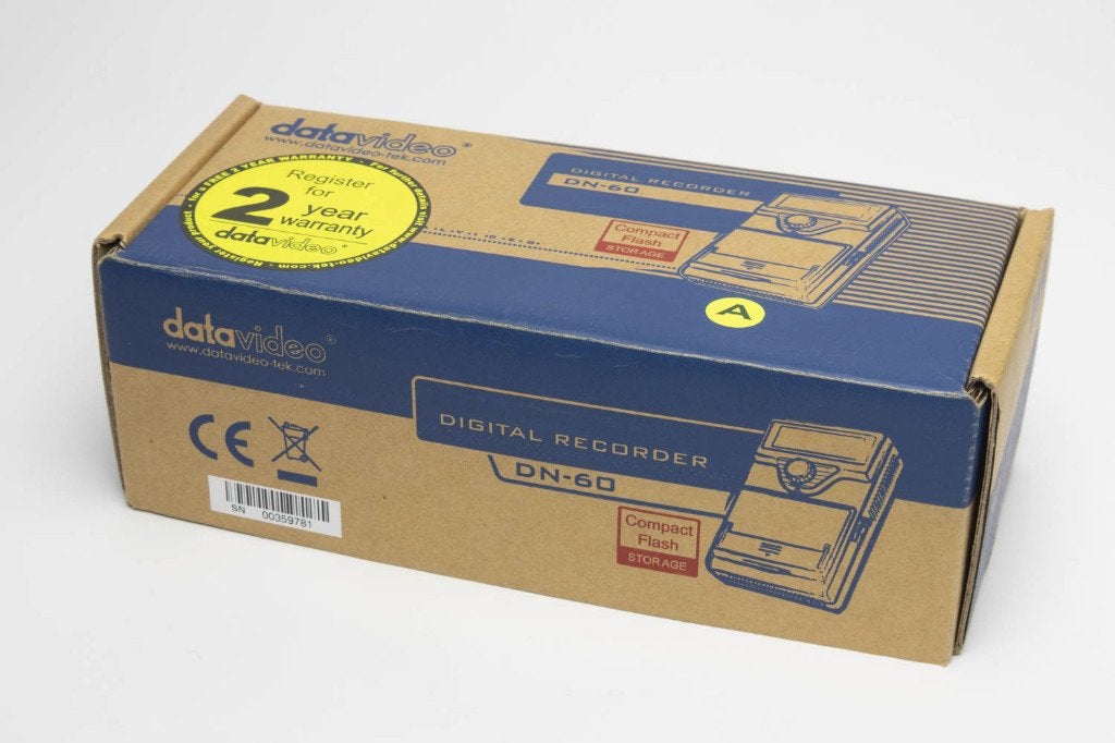 Datavideo DN-60 Digitale Recorder - Compact Flash Opslag, Audio, Tv en Foto, Professionele Audio-, Tv- en Video-apparatuur, Ophalen of Verzenden