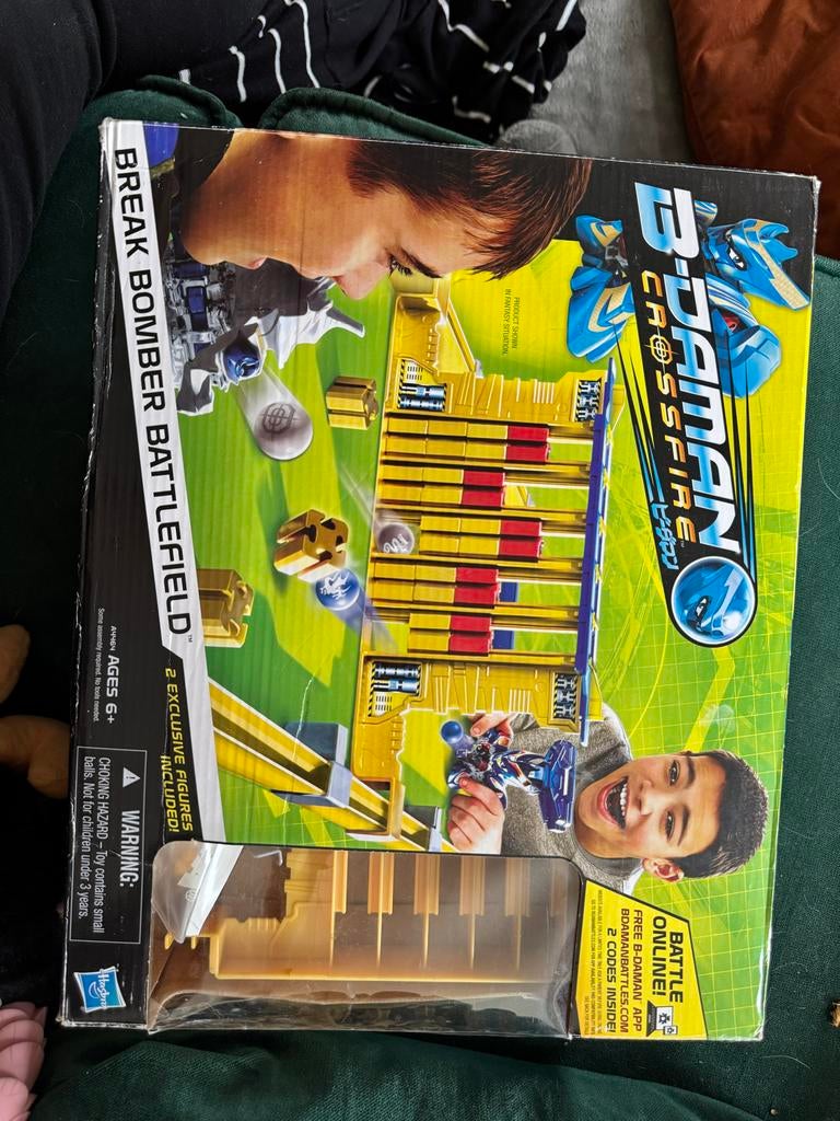 B-Daman Crossfire Break Bomber Battlefield Speelset, Kinderen en Baby's, Ophalen of Verzenden, Zo goed als nieuw