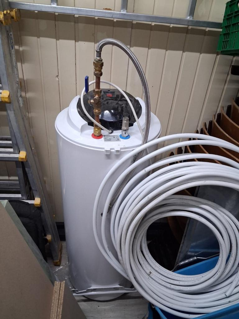 Elektrische boiler, Ophalen, Gebruikt, Aardgas, Boiler