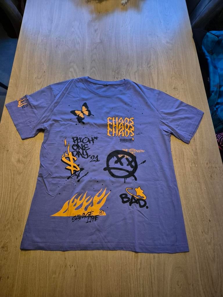 T-shirt maat XL, Kleding | Heren, Paars, Ophalen of Verzenden, Gedragen, Maat 56/58 (XL)