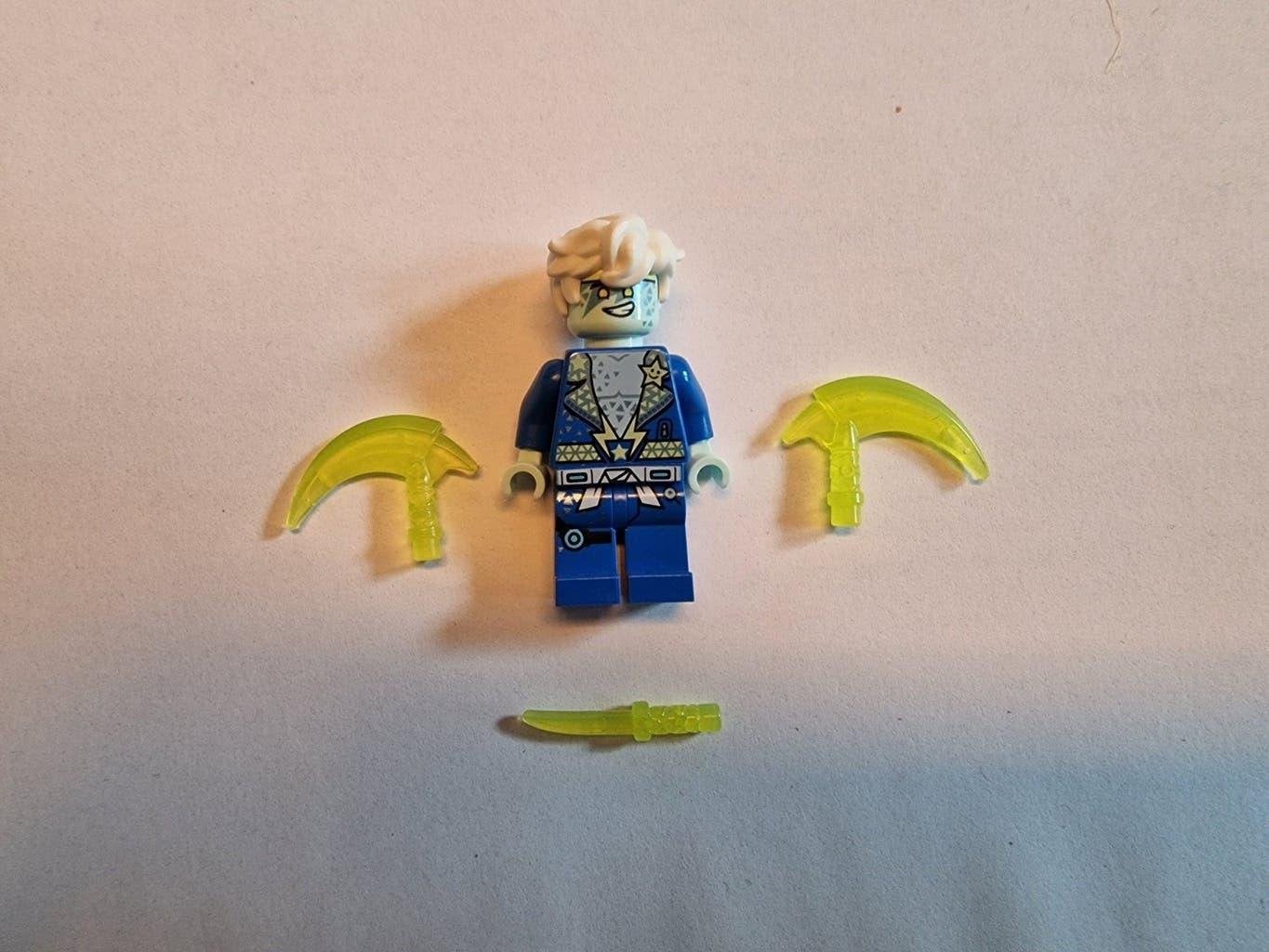 LEGO Ninjago Minifiguur Jay Avatar Arcade Pod njo0569, Lego, Ophalen of Verzenden, Zo goed als nieuw, Minifiguur