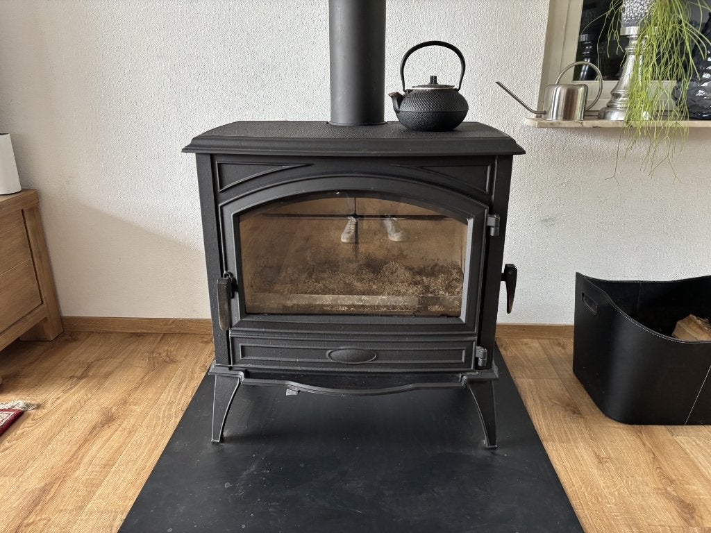 Dovre 760WD, Ophalen, Houtkachel, Zo goed als nieuw, Vrijstaand
