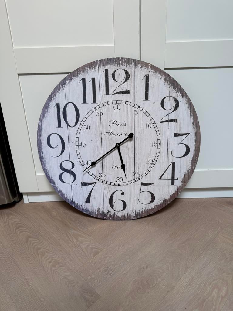 Klok 58cm, Ophalen, Gebruikt, Wandklok