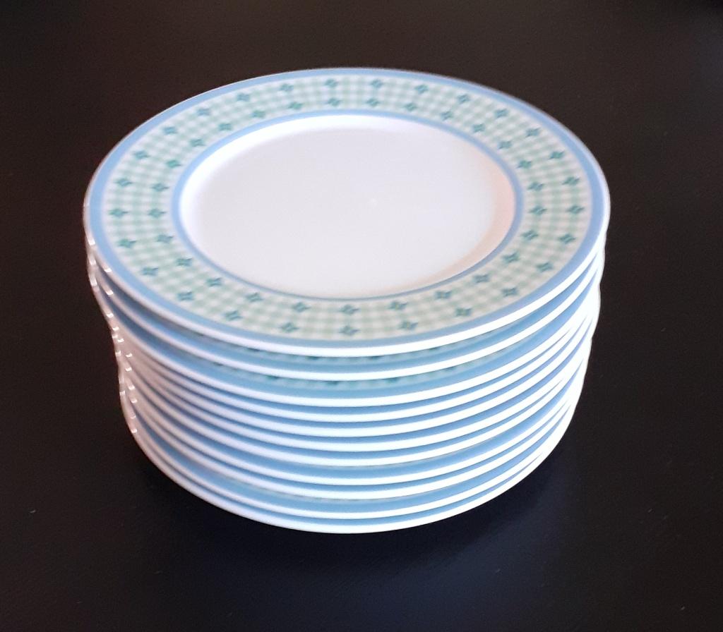 11 Gebaksbordjes, Huis en Inrichting, Keuken | Servies, Overige typen, Ophalen of Verzenden, Zo goed als nieuw, Overige stijlen