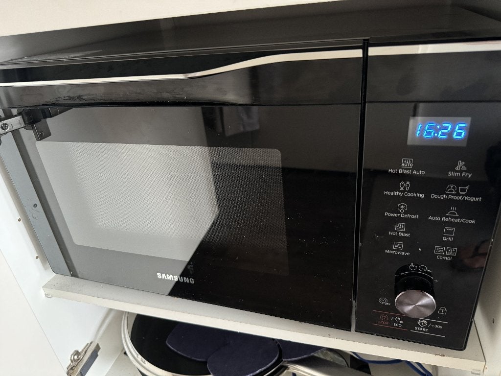 Samsung Combi oven/magnetron, Witgoed en Apparatuur, Ovens, Ophalen, Minder dan 45 cm, Draaiplateau, Samsung