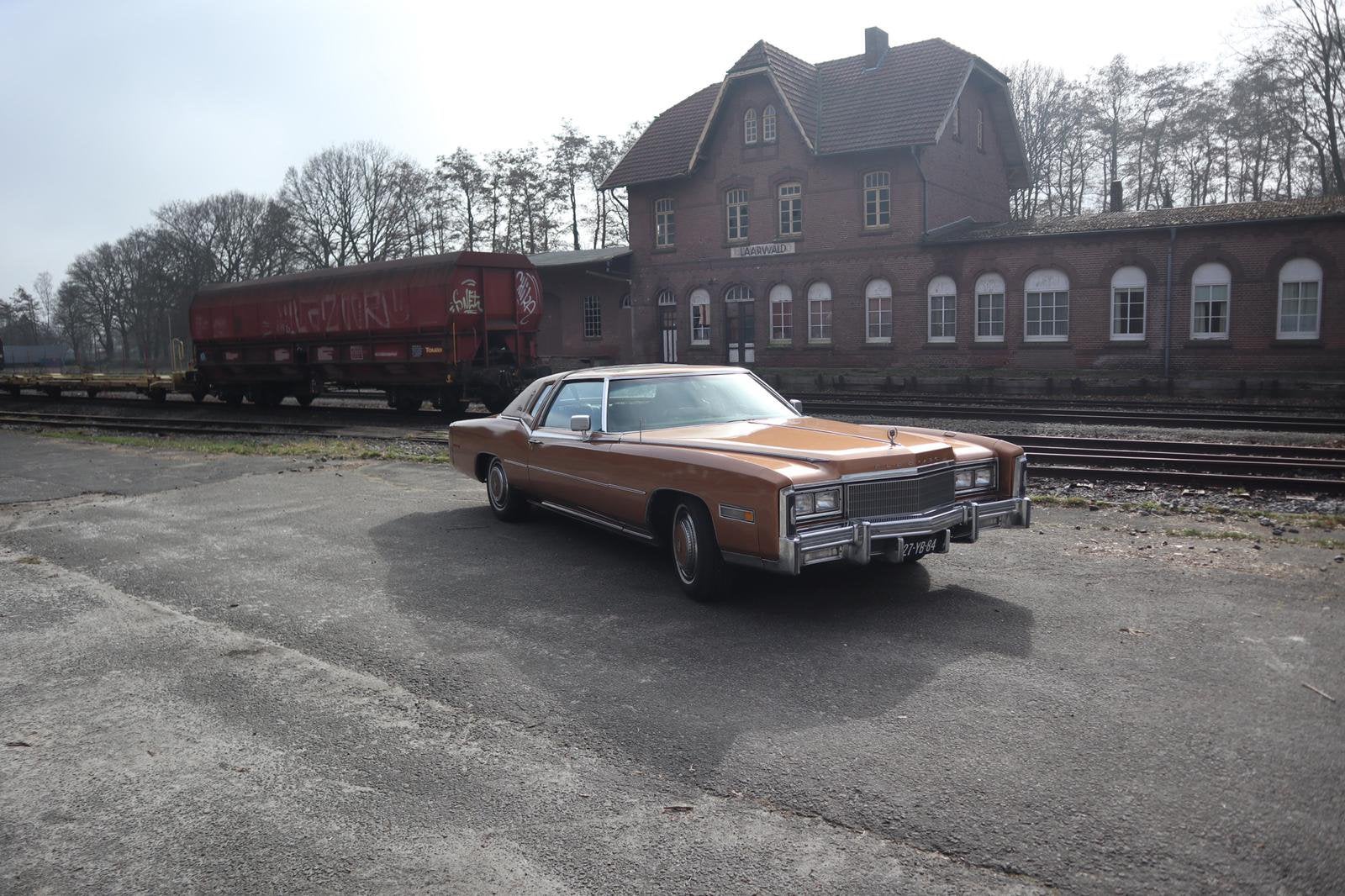 Cadillac Eldorado 7.0 Biarritz AUT 1977, Auto's, Cadillac, Bedrijf, Eldorado, Benzine, Hatchback, Automaat, Geïmporteerd, Overige kleuren