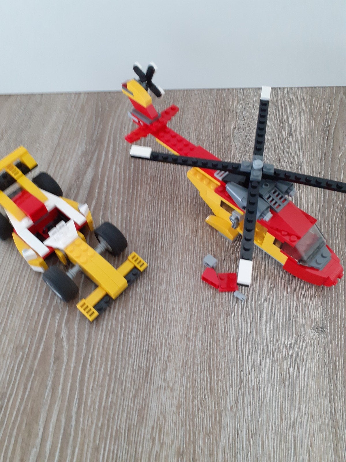 Lego Creator Auto en Helicopter 31002..5866, Ophalen of Verzenden