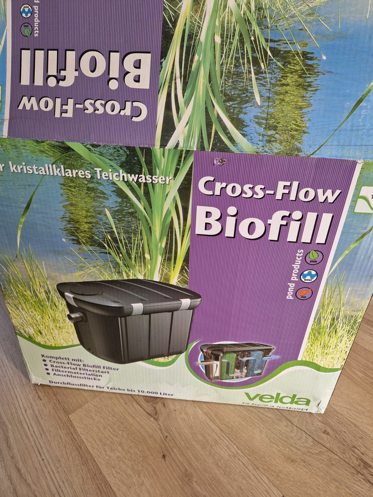 Velda Cross-Flow Biofill 10.000 vijverfilter met pomp, Ophalen