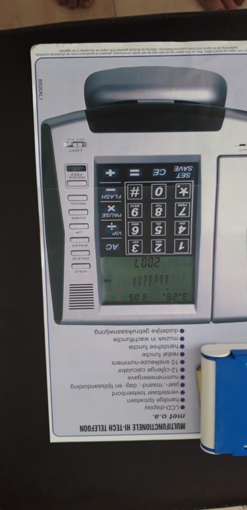 Vaste telefoon, Ophalen of Verzenden, Zo goed als nieuw