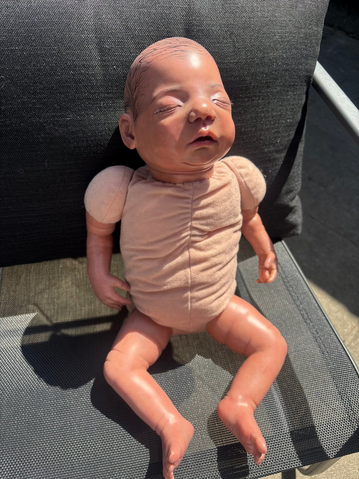 Realistische Reborn Baby Pop – levensecht – zachte body, Verzamelen, Ophalen, Zo goed als nieuw, Pop
