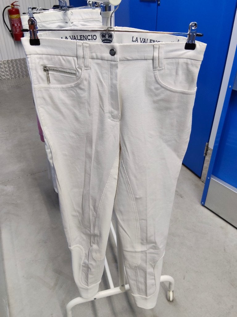 Rijbroek La Valencio wit 44, Dressuur, Nieuw, La Valencio, Onderkleding