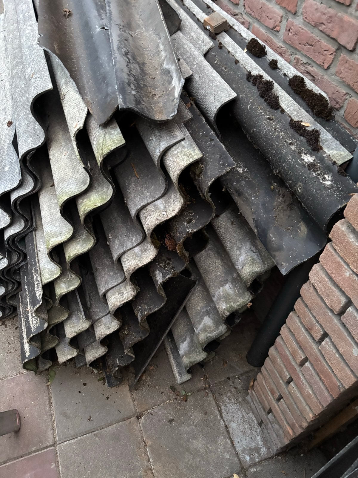 Golfdakplaten - GRATIS! Gebruikt, Ophalen, Overige materialen, Gebruikt, 15 m² of meer