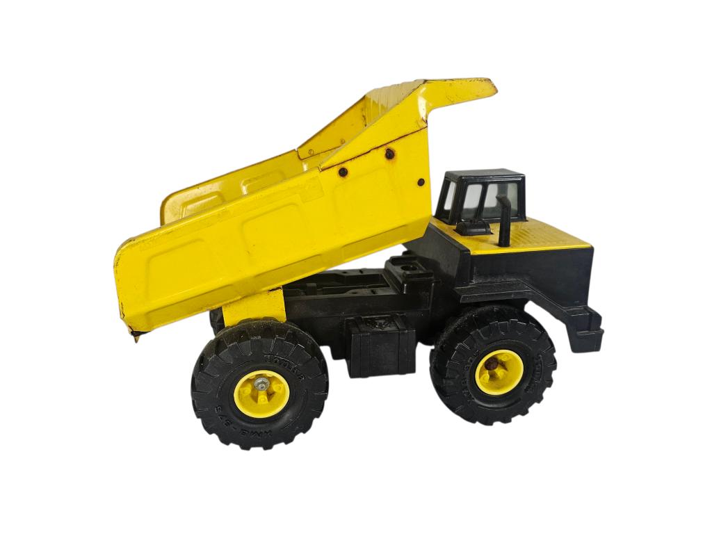 Tonka - Mighty dump - Dumpwagen - metaal - 1980's, Gebruikt, Ophalen of Verzenden, Nvt, Tonka