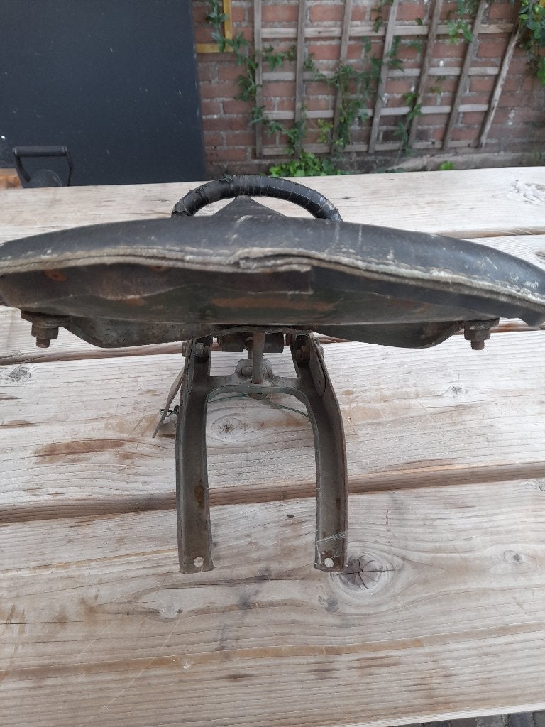 Duo zadel voor oldtimer motorfiets, Ophalen of Verzenden, Gebruikt, Zadel, Overige merken