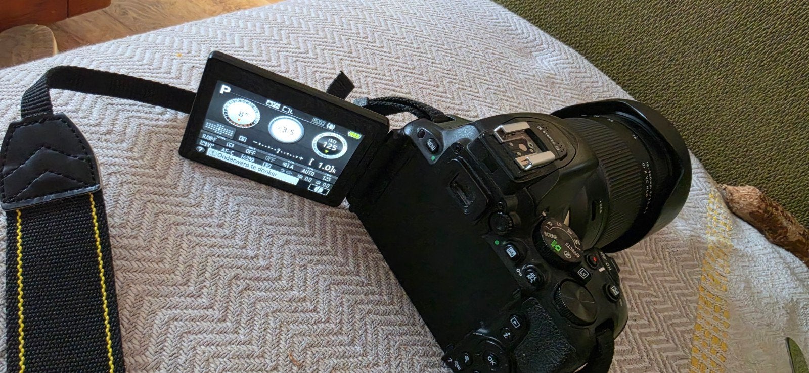 nikon D5500 in uitmuntende staat., Audio, Tv en Foto, Fotocamera's Digitaal, Ophalen, Spiegelreflex, Zo goed als nieuw, Nikon