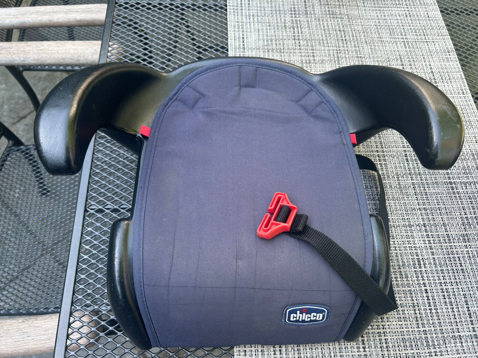 Chicco stoelverhoger auto groep 2-3 15-36 kg, Ophalen, Autogordel, 15 t/m 36 kg, Zo goed als nieuw