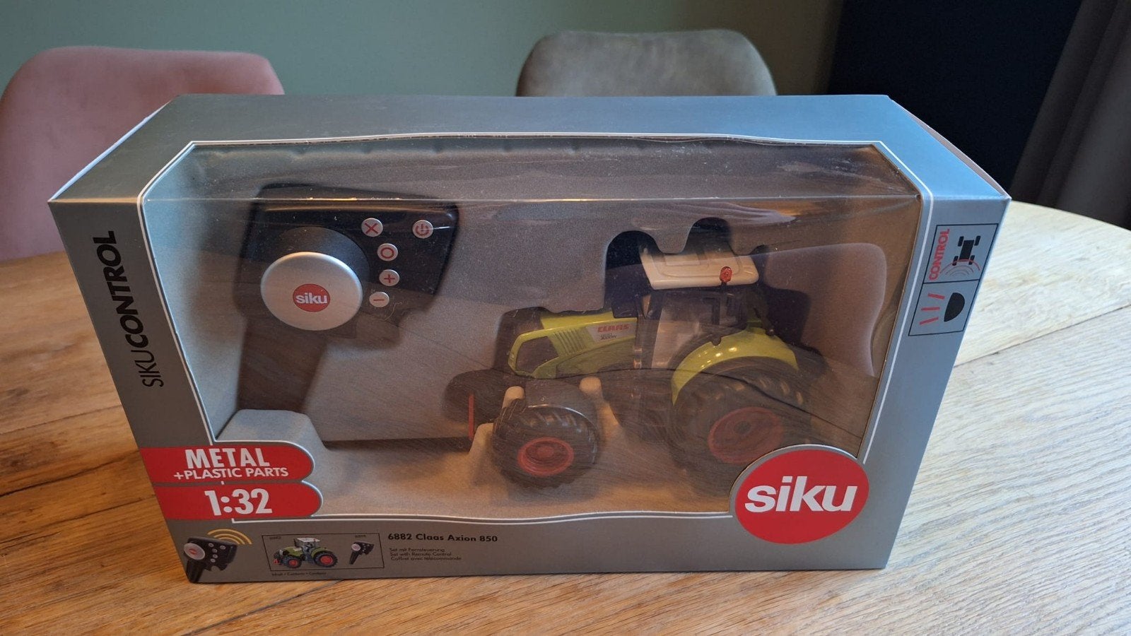 Siku control Claas axion NIEUW, Hobby en Vrije tijd, Ophalen of Verzenden, Nieuw, Tractor of Landbouw, SIKU