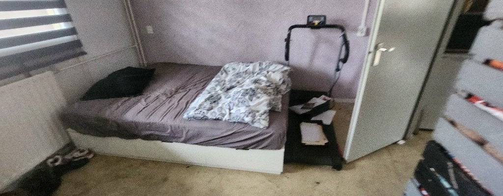slaapkamer kast bed schemerlamp, Ophalen, Eenpersoons, Hout, 140 cm